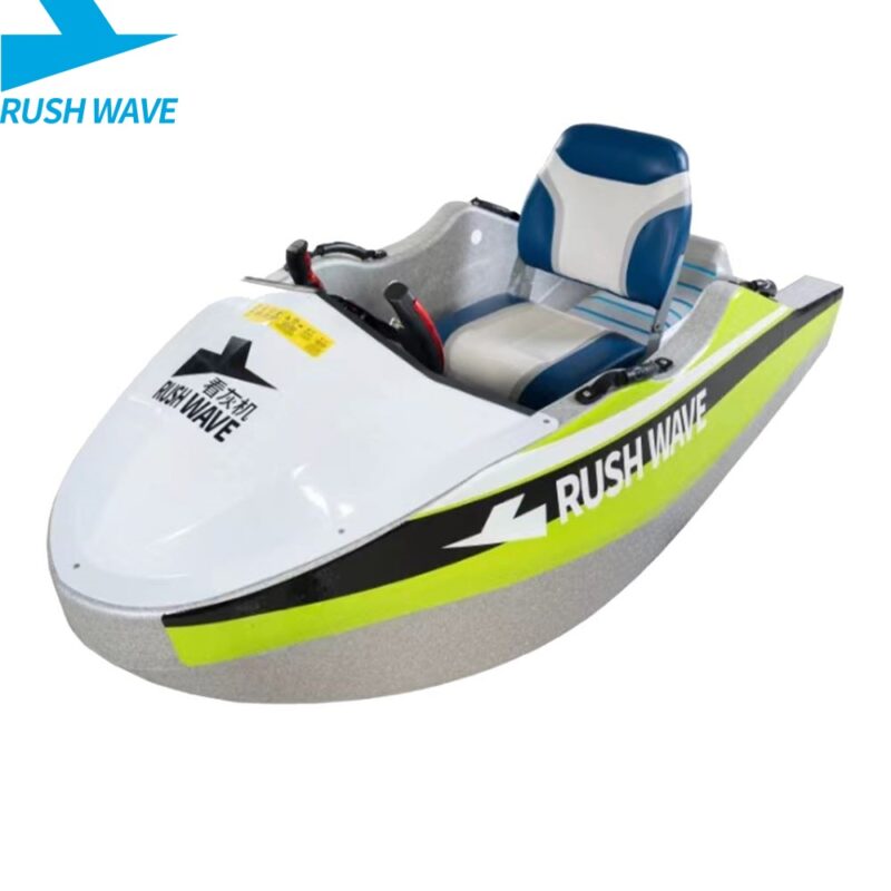 RUSH WAVE Electric Go Kart Boat 15KW Mini Jet Karting Boat